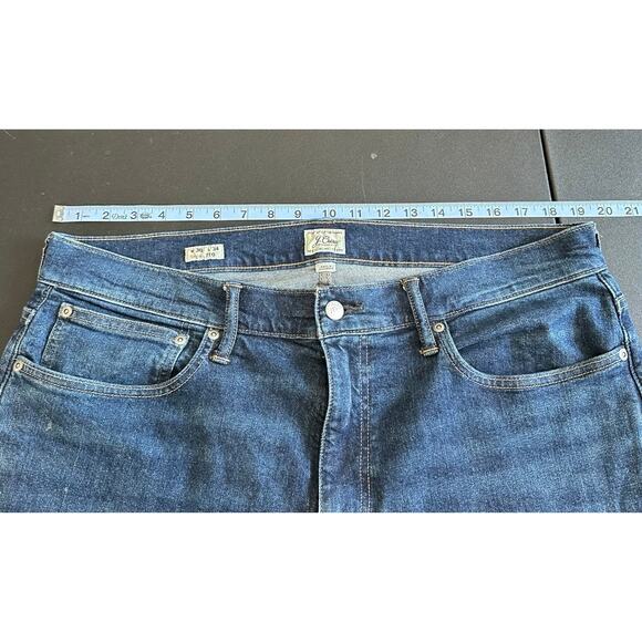 J.Crew Men's Medium One Year Wash‎ 770 Straight Fit Stretch Jean Size 36x34 - Picture 7 of 10